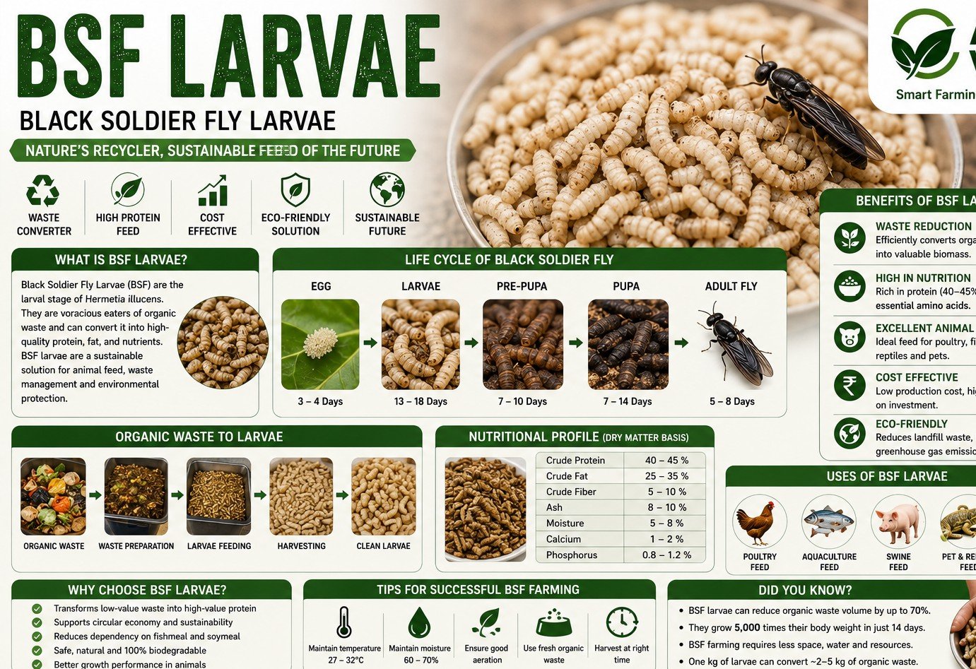 BSF Larvae Production