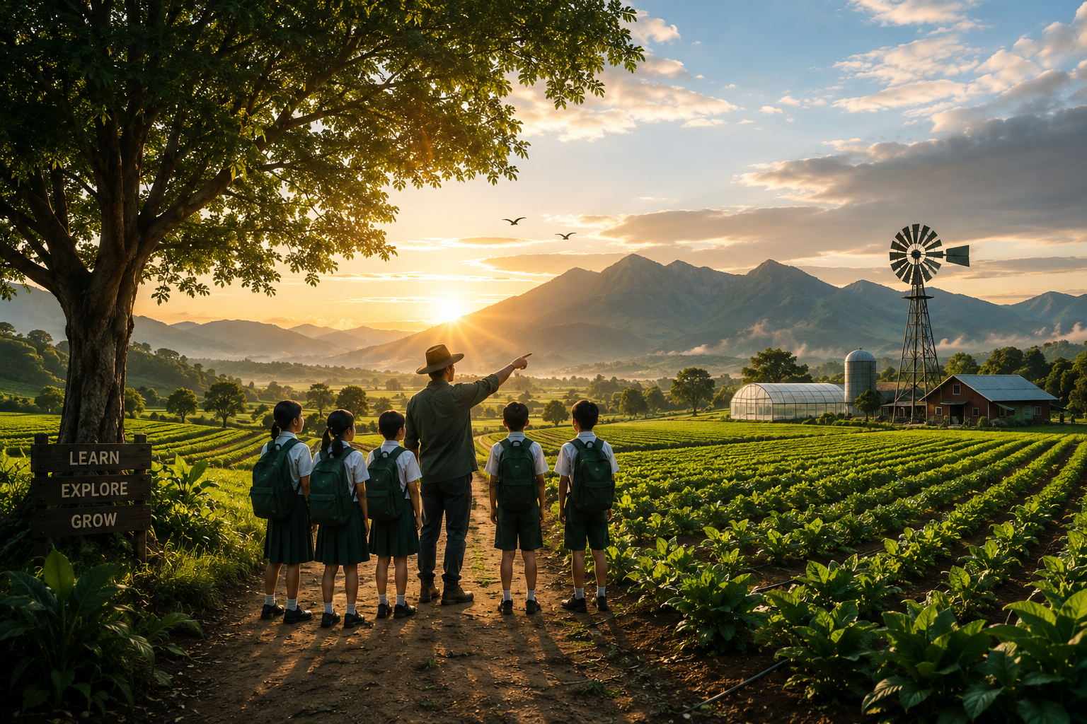 Real farm experience