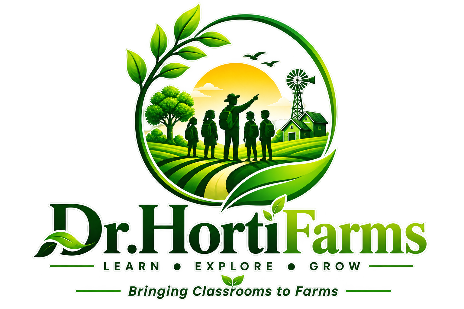 Dr.HortiFarms Logo